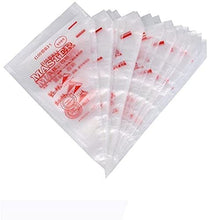 Load image into Gallery viewer, Mumoo Bear 100Pcs Disposable Cream Pastry Bags Cake Icing Piping Baking Bags Desserts Decoration Tools 12.2 x 8.2 inches (31 x 21cm)