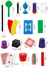 Load image into Gallery viewer, Mumoo Bear Starter Magic Tricks Set, 17 Pcs Exciting Magic Kit Gift Set&amp;Party Entertainment

