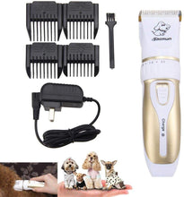 Load image into Gallery viewer, Mumoo Bear Professional Rechargeable Cordless Dogs and Cats Electric Grooming Hair Trimmer Tool Kit
