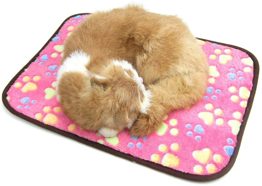 Mumoo Bear Pet Reversible Sleeping and Cooling Mat, Pink