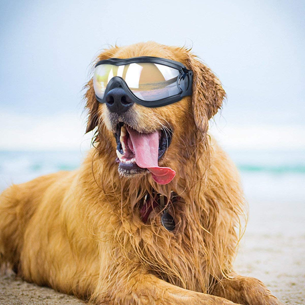 Mumoo Bear Dog Goggles - Large Breed Dogs Sunglasses
