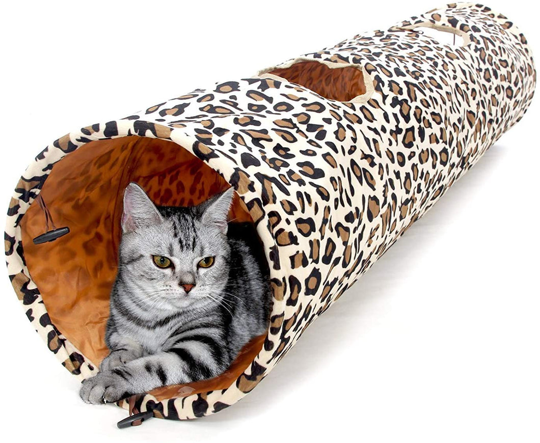 Mumoo Bear Cat Toys Collapsible Tunnel Dog Tube